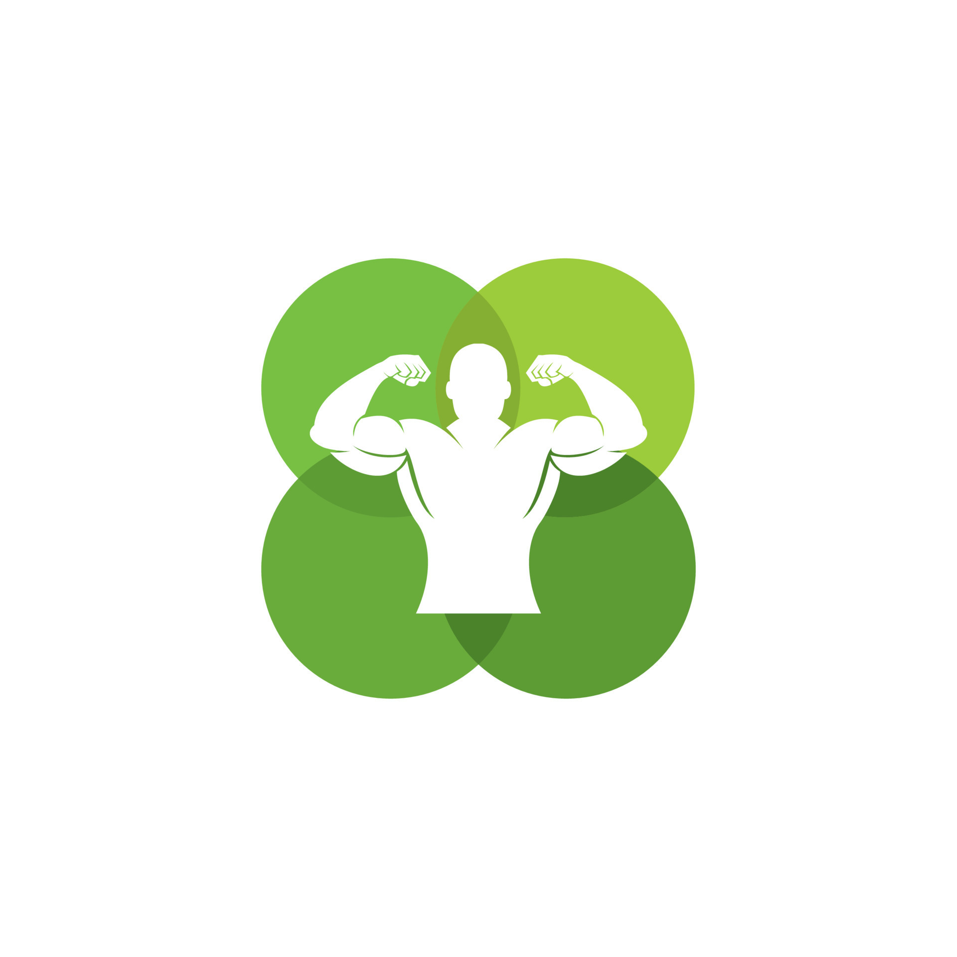 green fitness logo , gym logo 5696172 Vector Art at Vecteezy