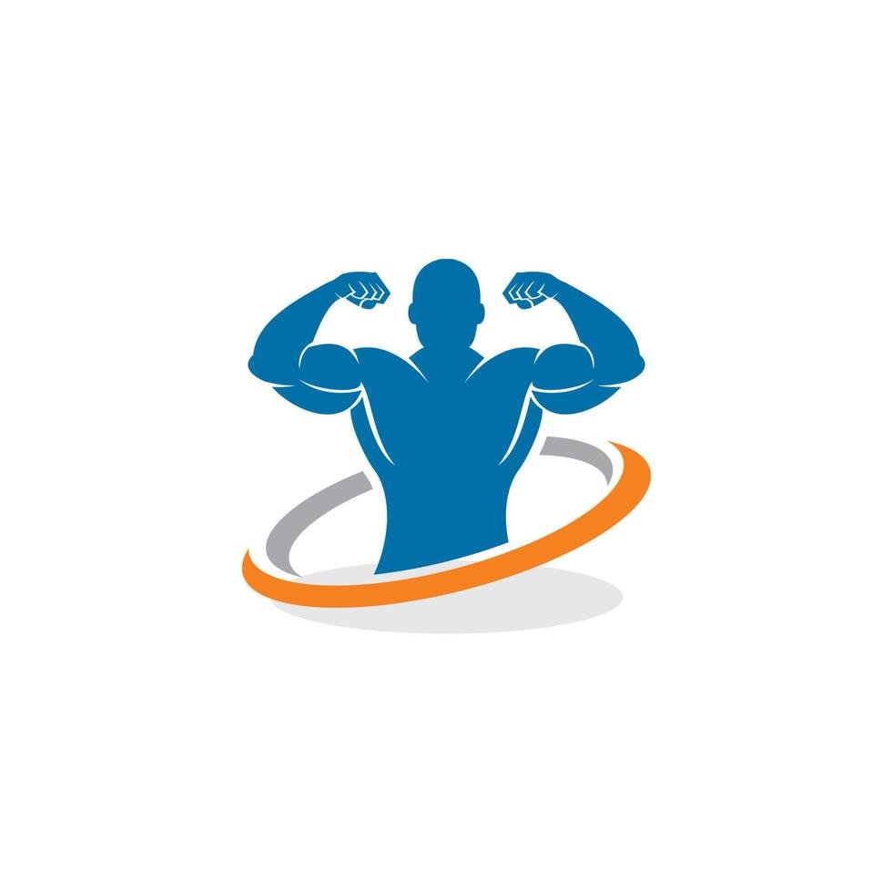 logotipo del club de fitness, logotipo del gimnasio vector