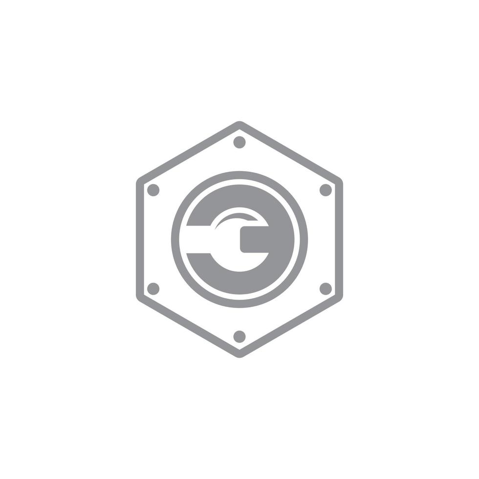 Wrench Logo , Technical Logo Vector