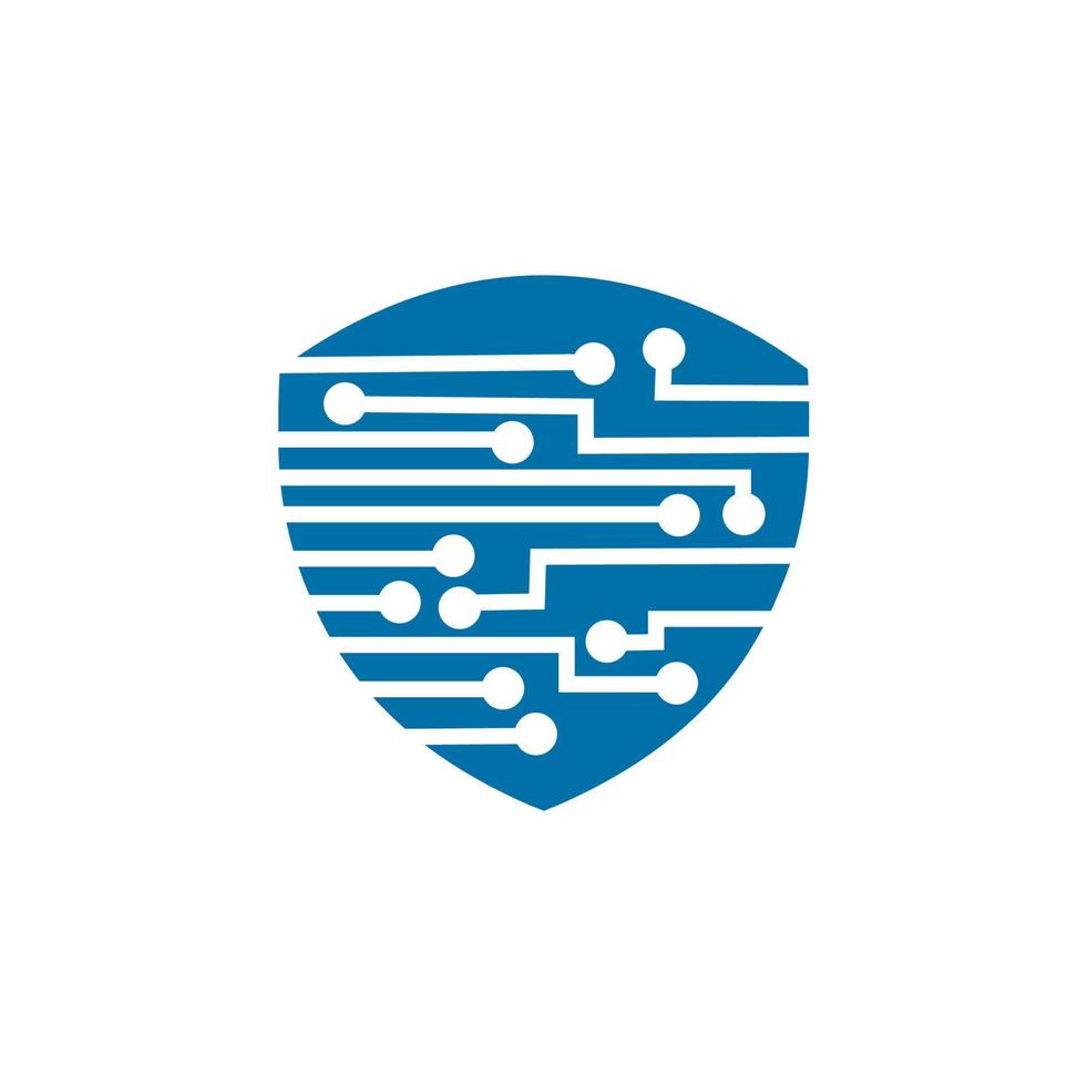 DIGITAL SHIELD LOGO , SAFETY TECH LOGO vector