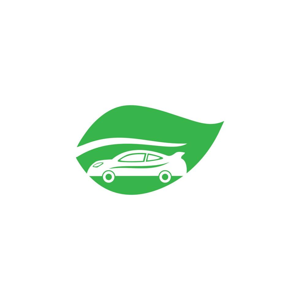 nature car logo , green car logo vector