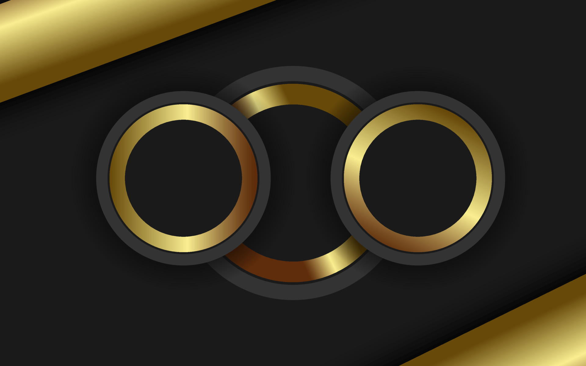 Luxury Gold Background With Light Decoration Vector Free Vector 5696890