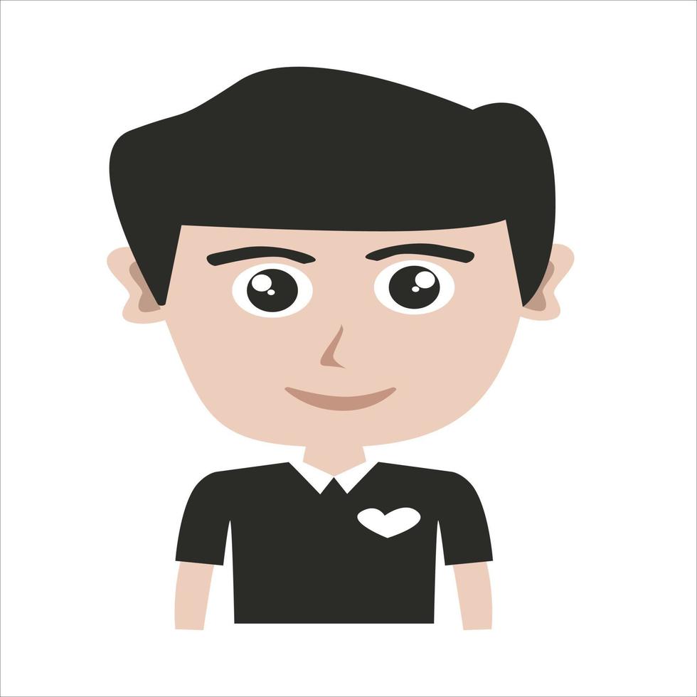 man cartoon character vector