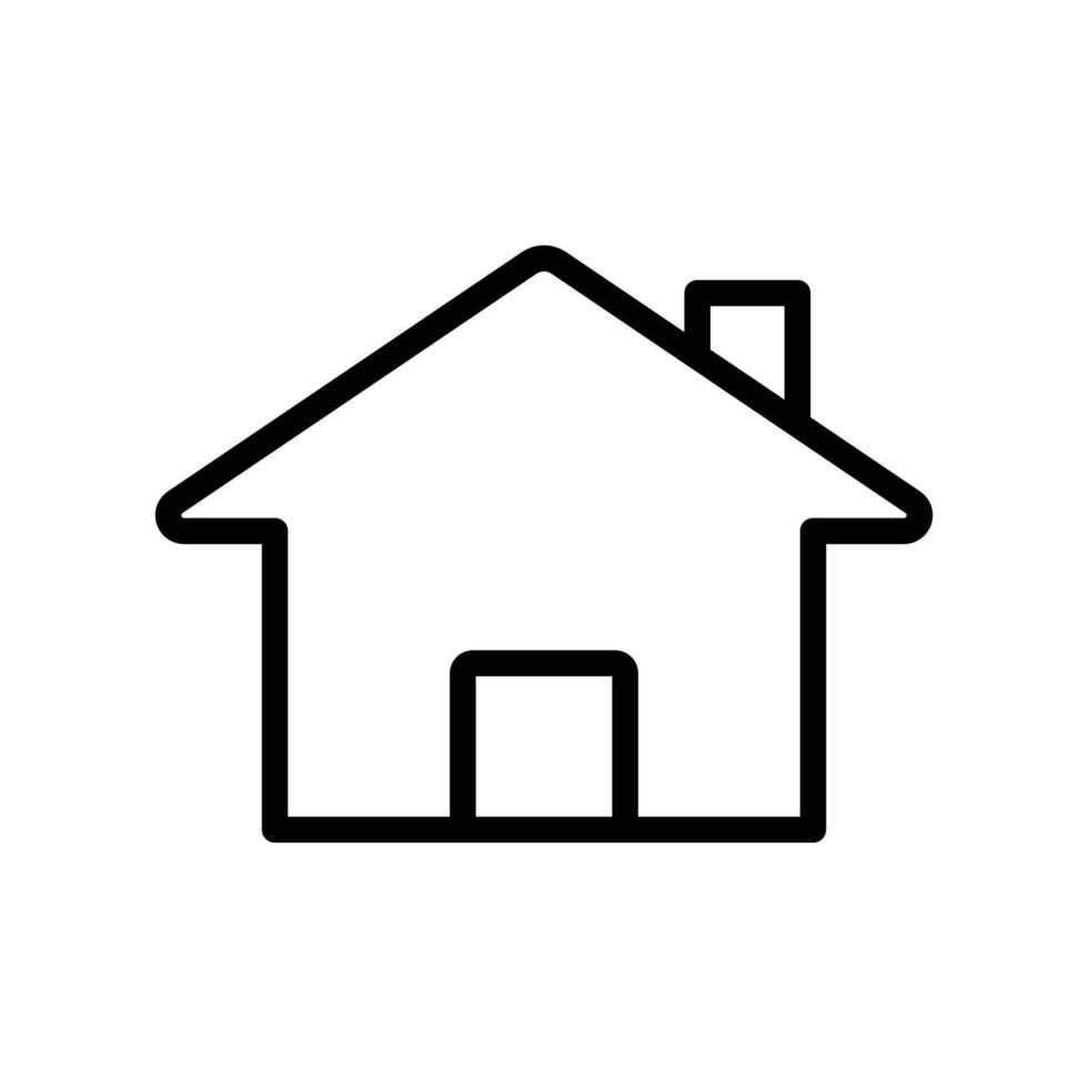 House line icon. simple design editable. Design template vector