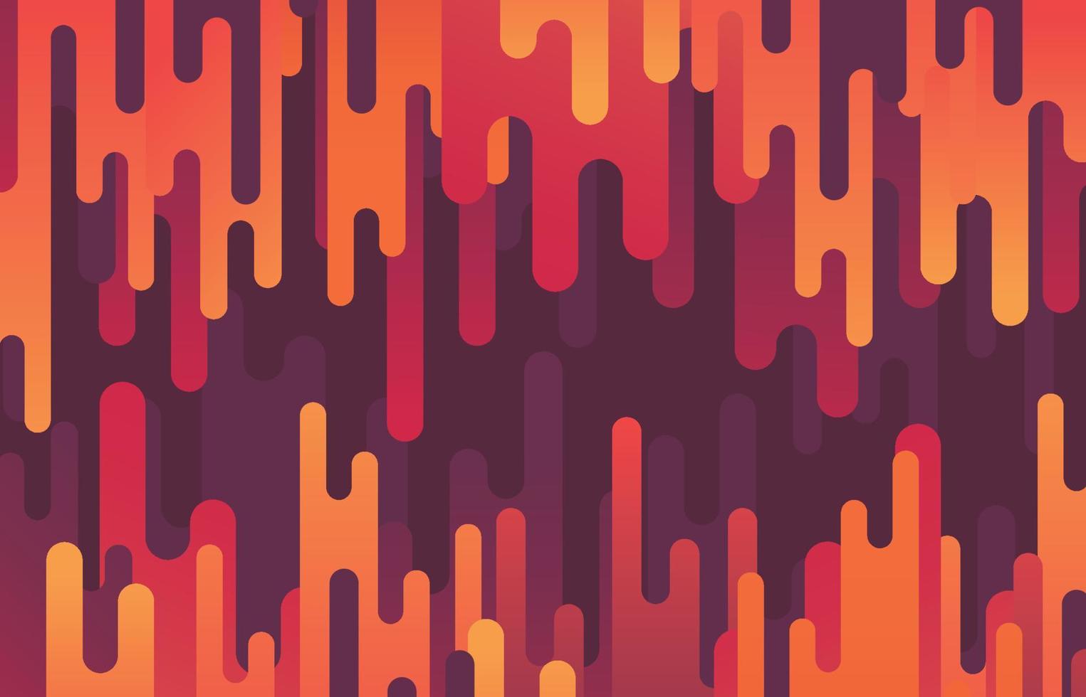 Abstract rounded line wavy pattern design for template. Colorful gradient style of fresh style background. illustration vector