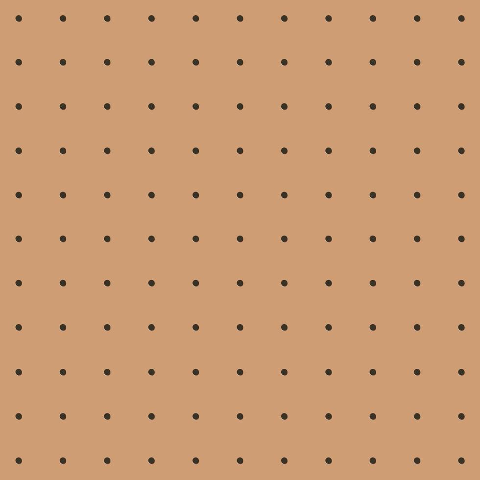 Metal Peg board perforated texture background material with round holes seamless vector