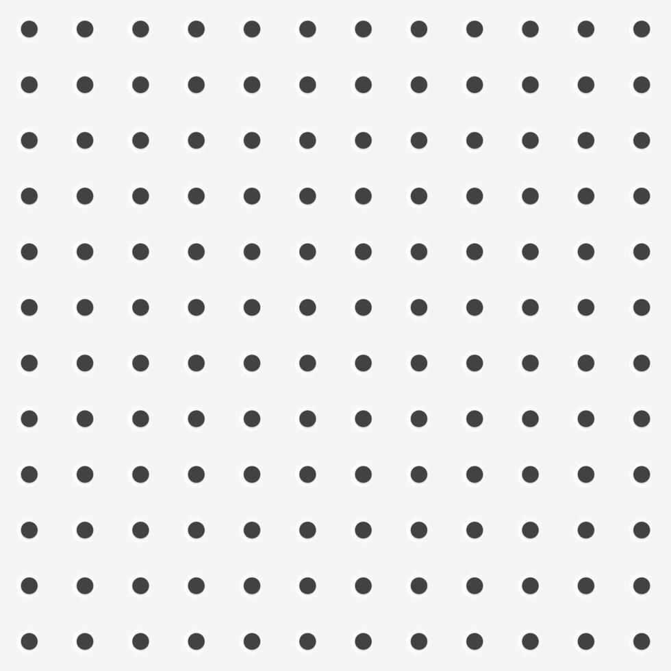 Peg board perforated texture background material with round holes pattern board vector illustration.