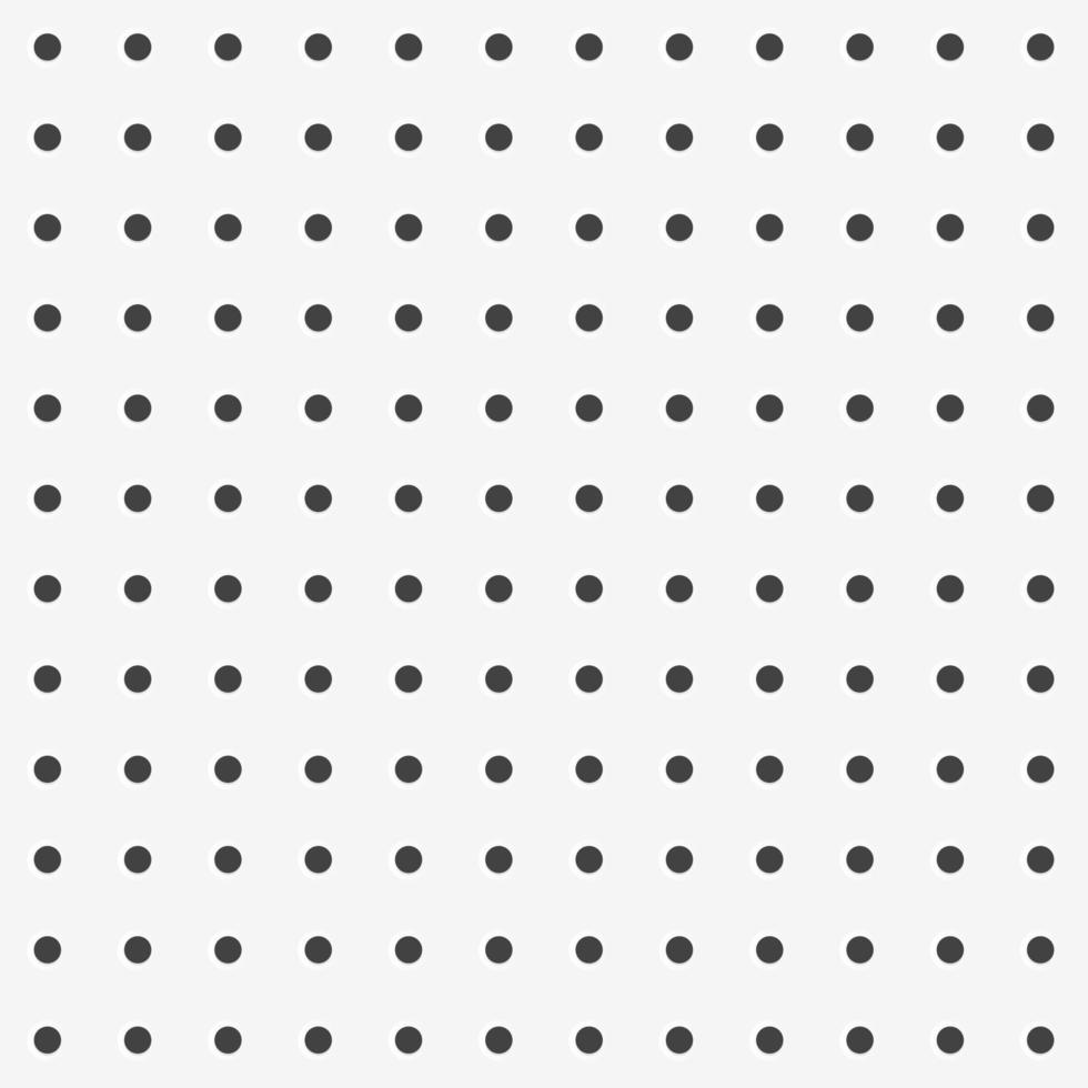 Peg board perforated texture background material with round holes pattern board vector illustration.