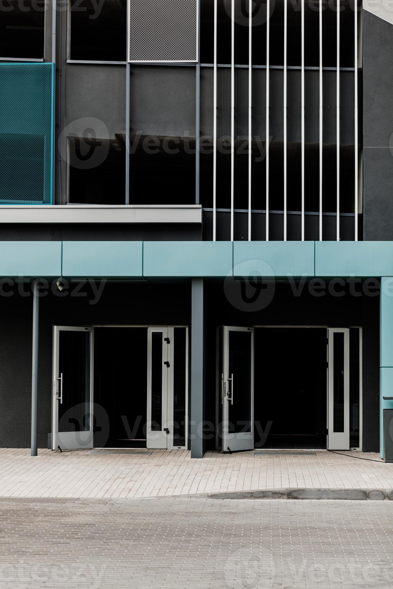 entrance to industrial building. 5698377 Stock Photo at Vecteezy