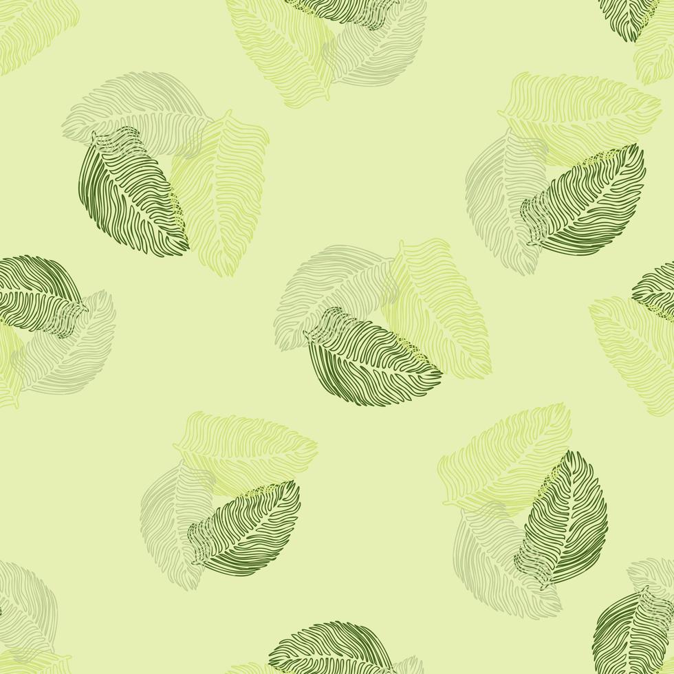 patrón moderno sin costuras de hoja de palma con estampado tropical dibujado a mano. fondo de naturaleza moderna. ilustración vectorial para textiles de temporada. vector