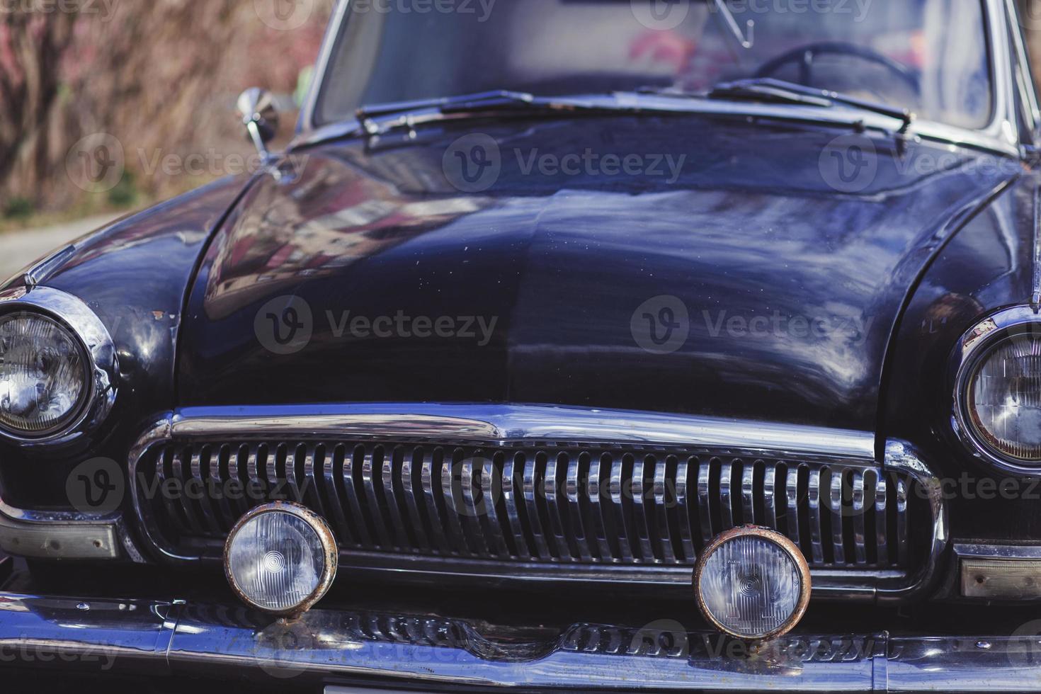 Old classic Soviet car photo