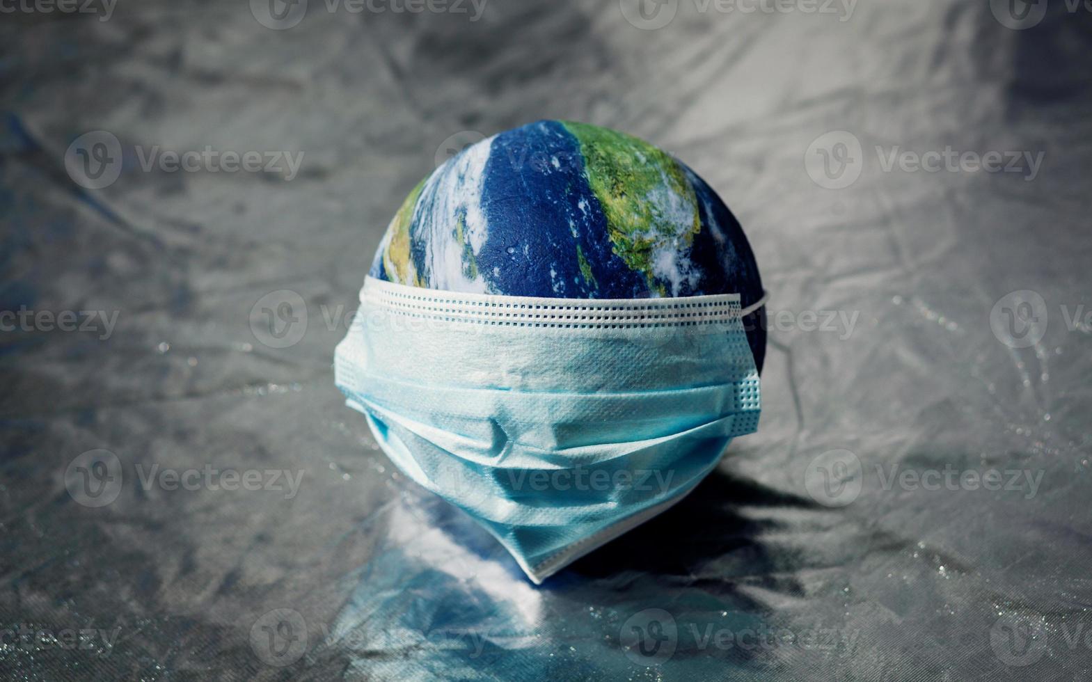 Concept of fight against virus photo