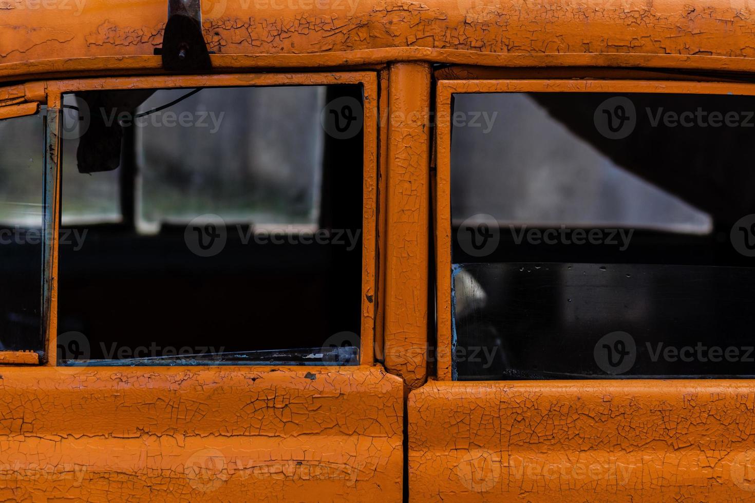 Detail vintage antique russian automobile photo