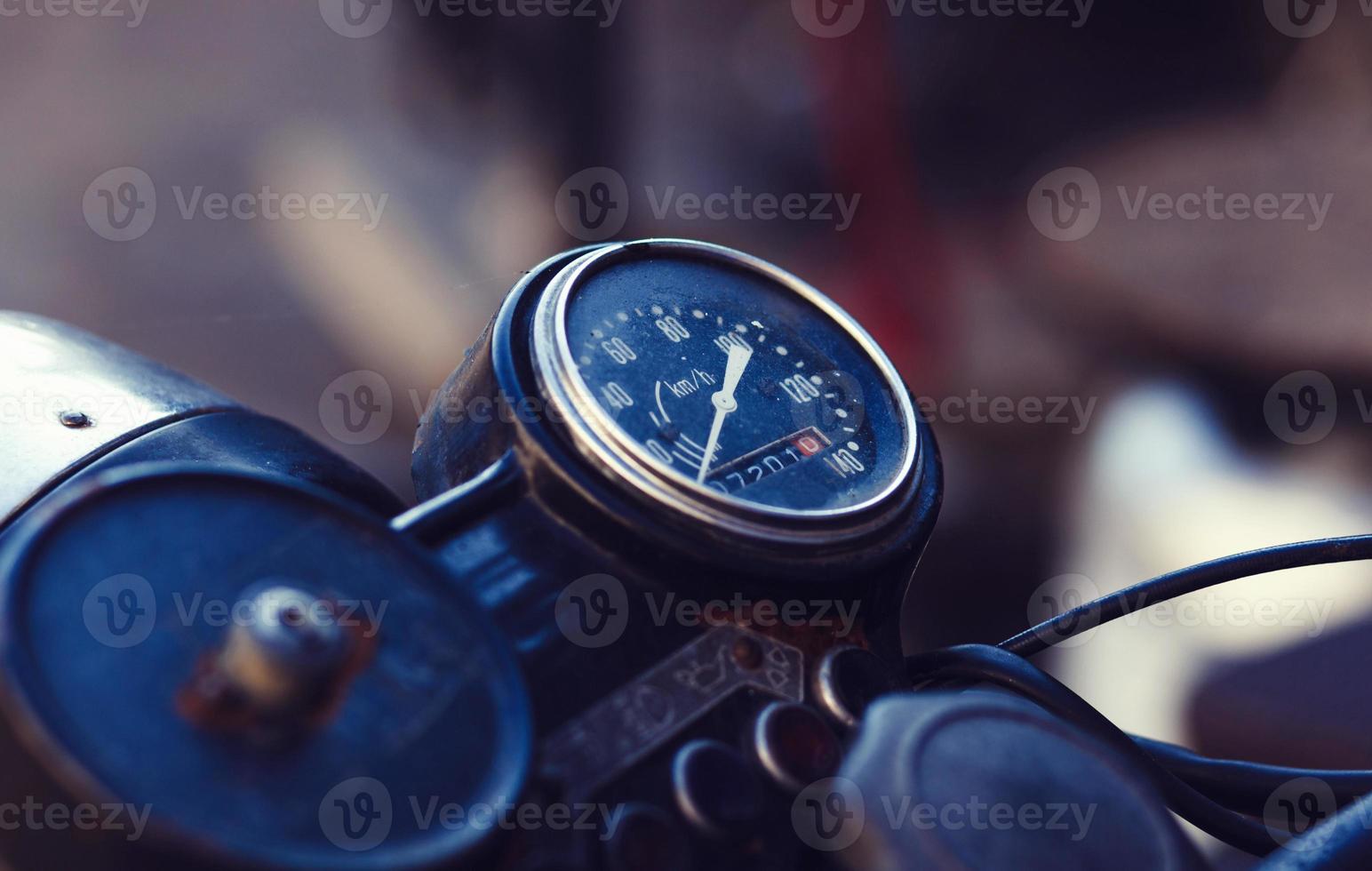 speedometer for motorcycle photo