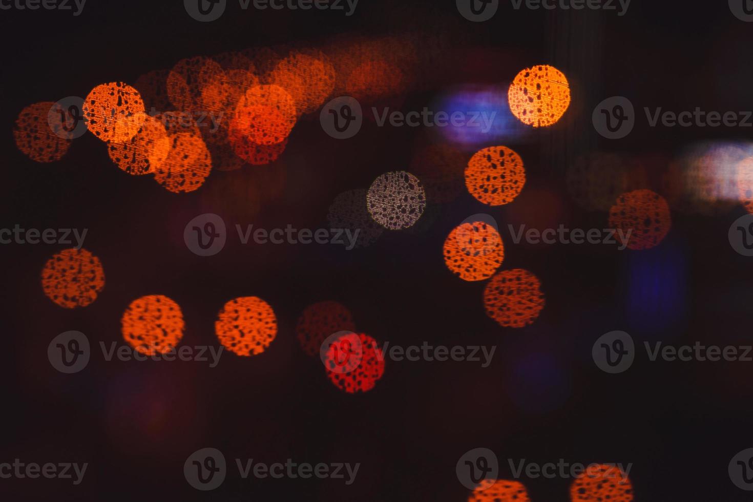 City night lights photo