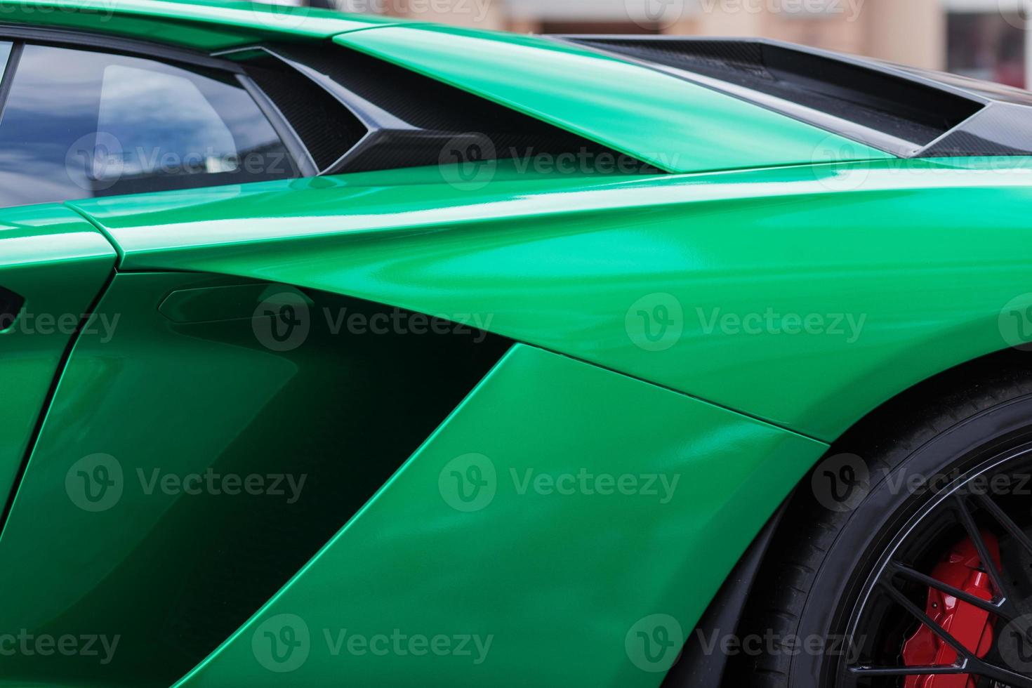 modern sports car. photo