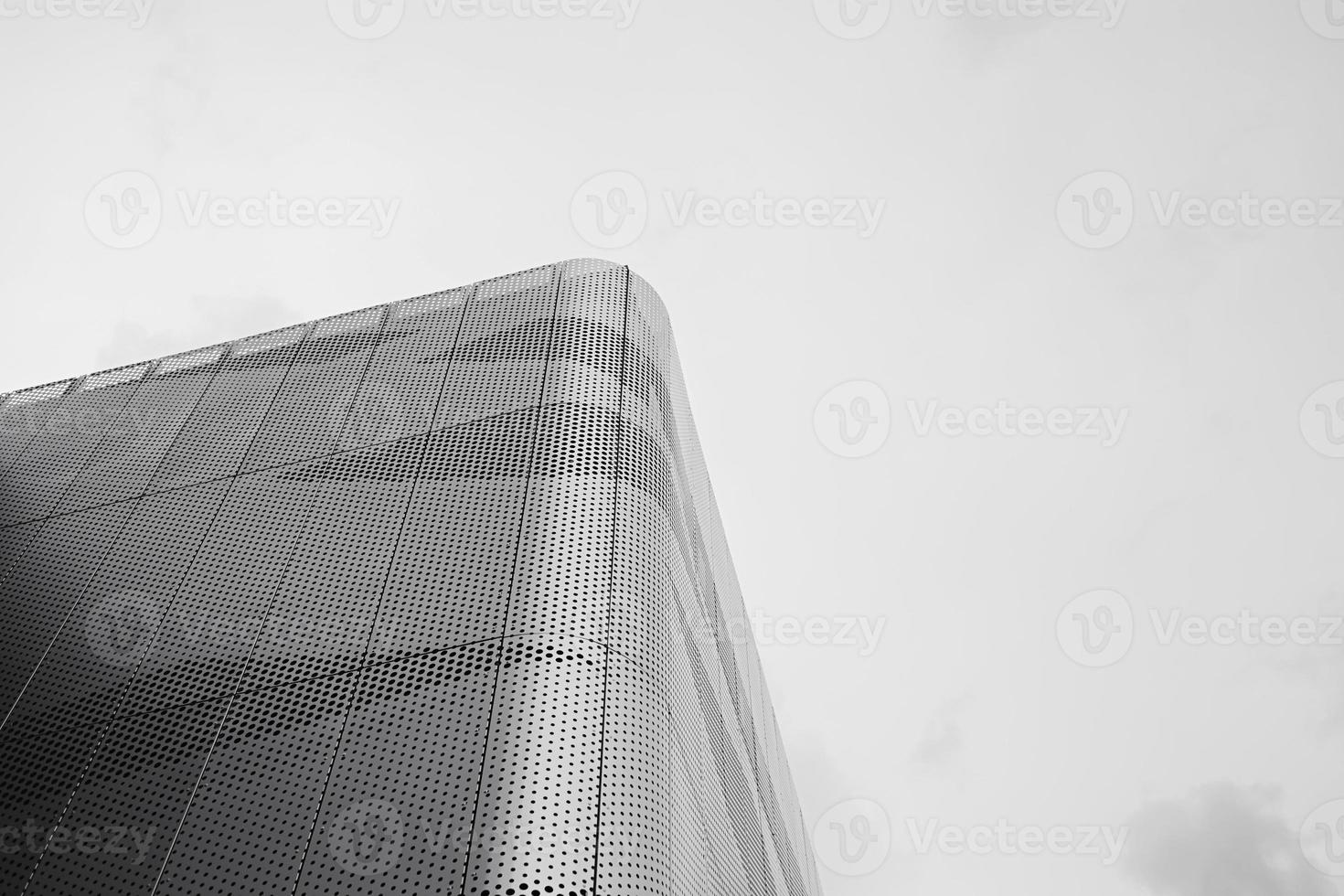 Metallic office building photo