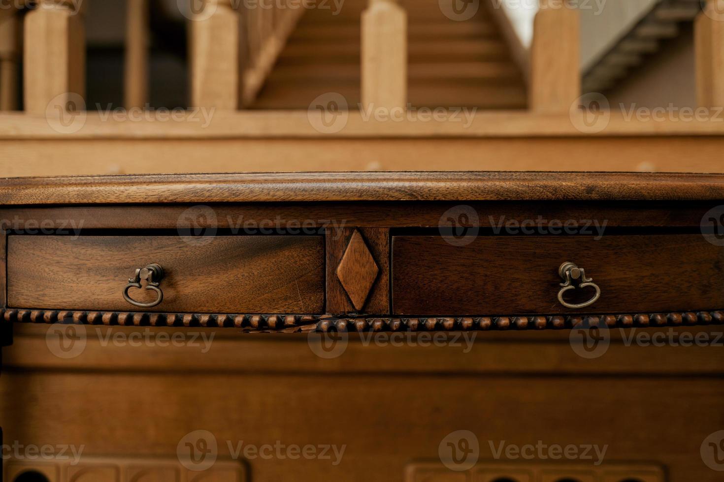elegant vintage chest of drawers photo