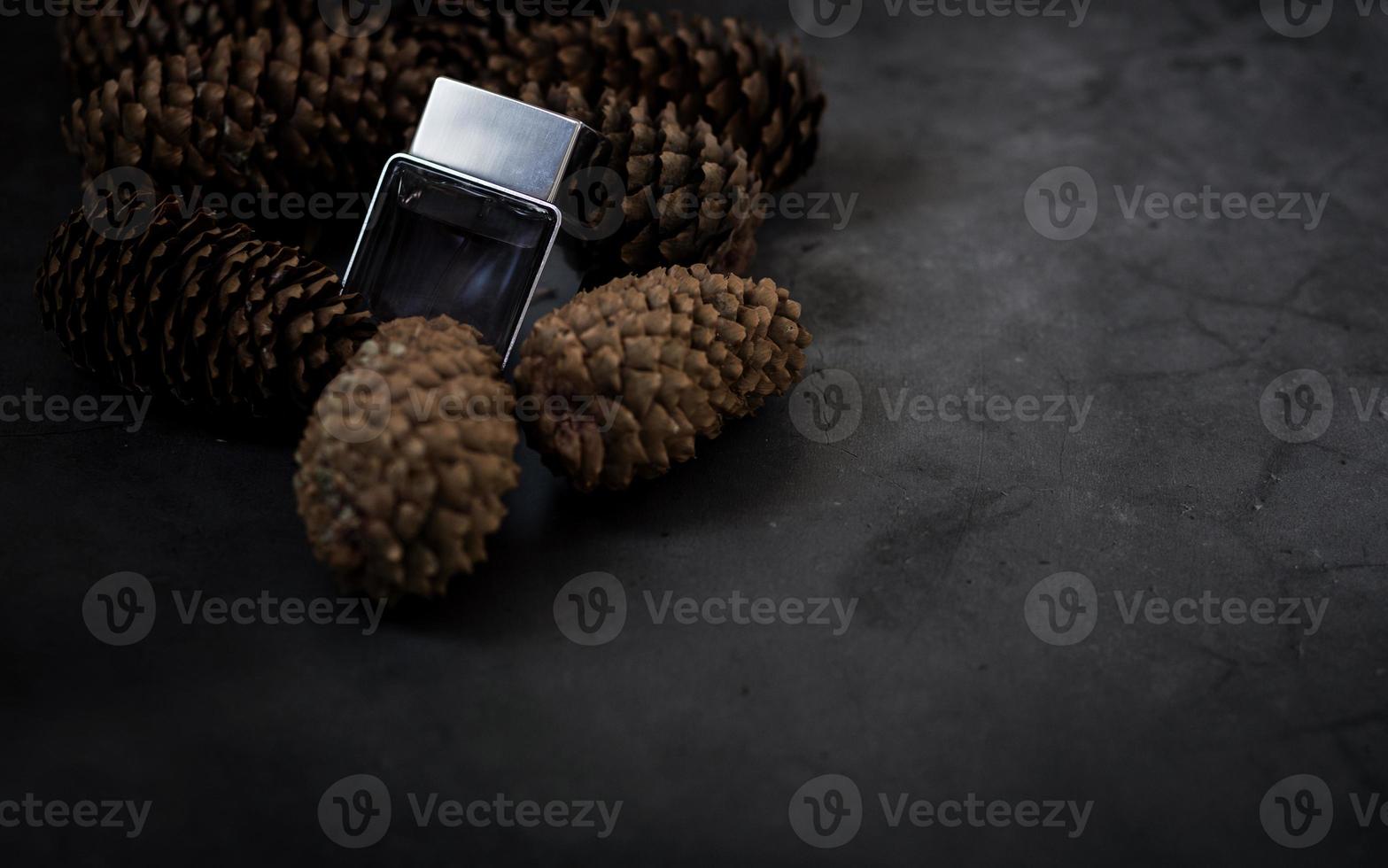 men's or women's perfume bottle photo