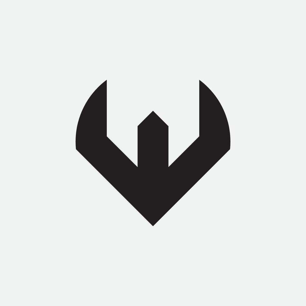 Initial letter TM or MT monogram logo. vector