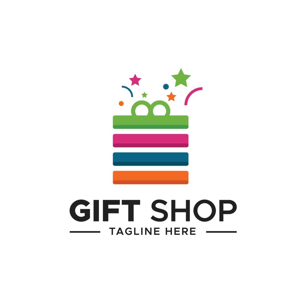 Gift Shop Logo vector