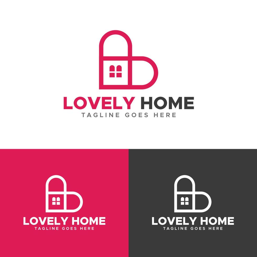 Lovely Home Logo vector
