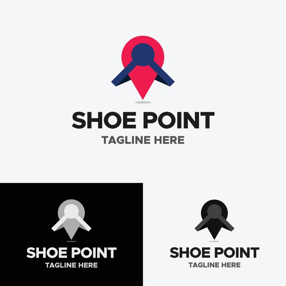 Shoe Point Logo vector