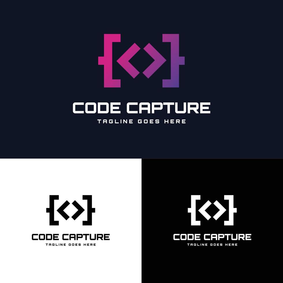 Code Capture Logo vector