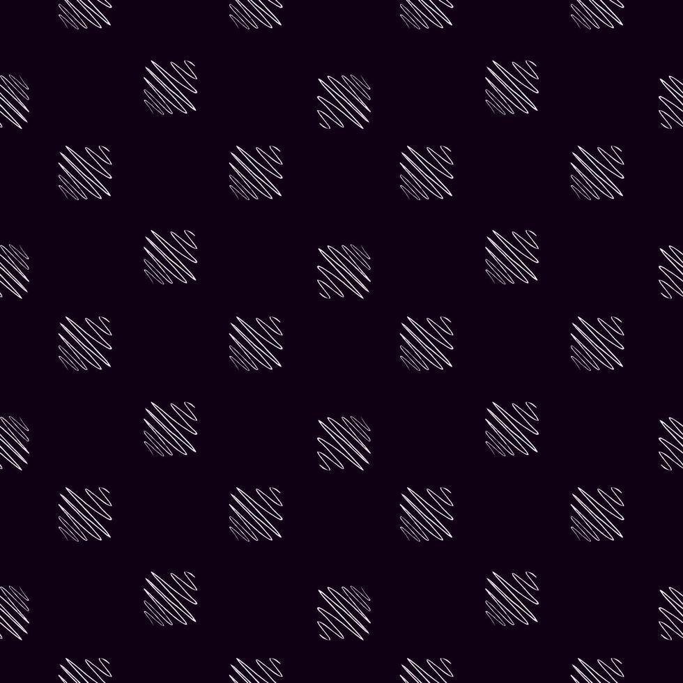 Soundwave seamless pattern. Curve waves background. vector