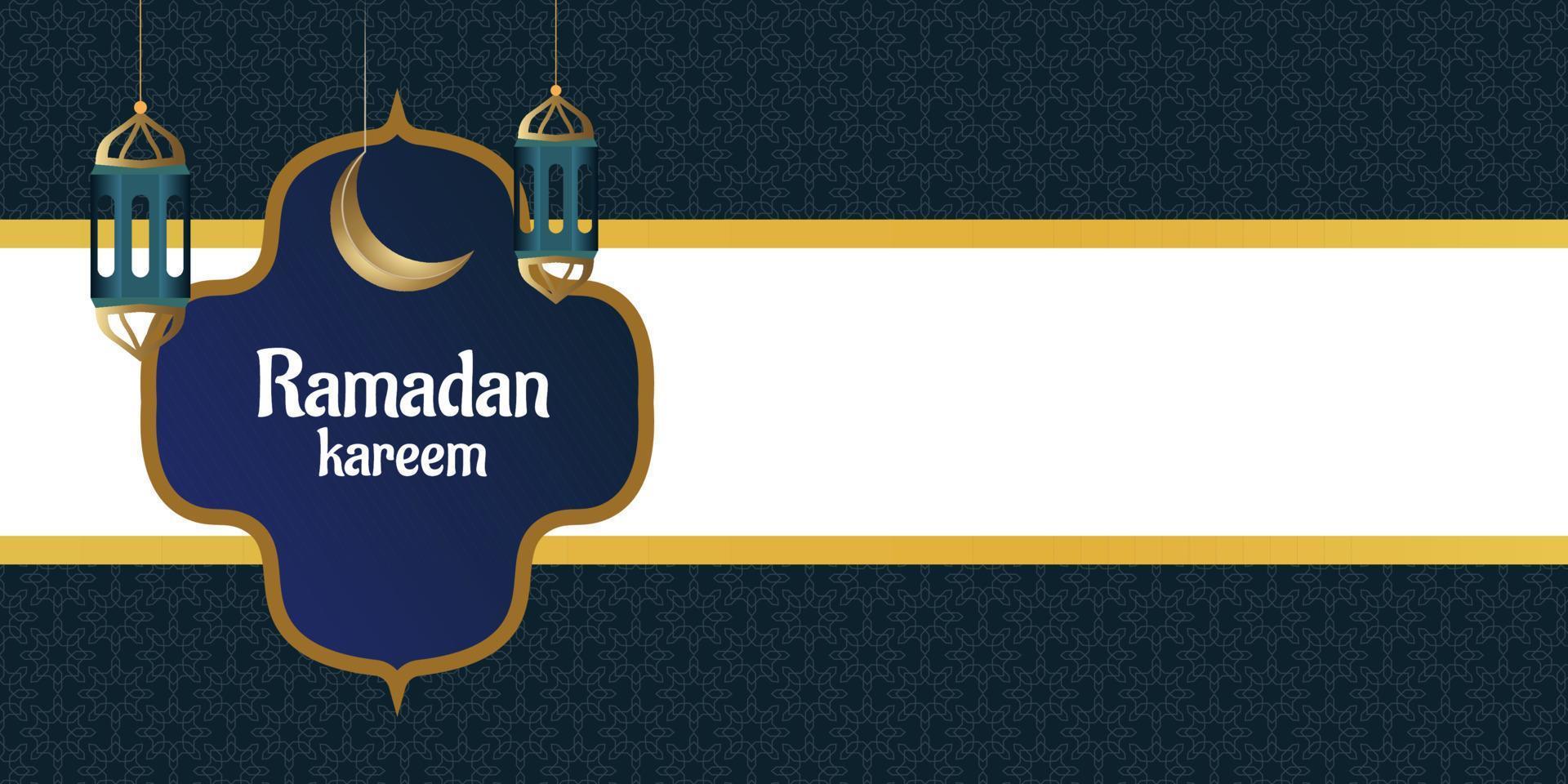 Background ramadan kareem celebrate. muslim month fasting vector