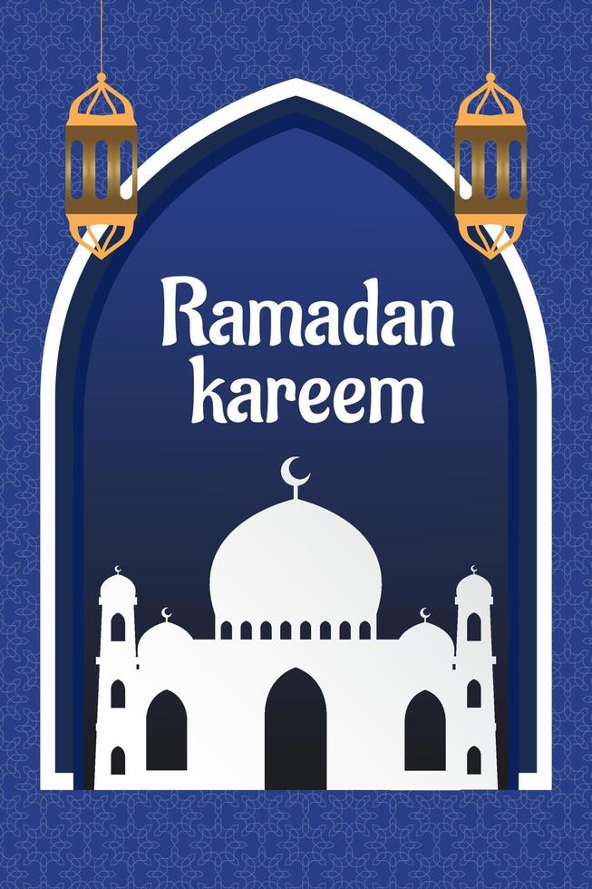 template background poster ramadan. vector design muslim celebration