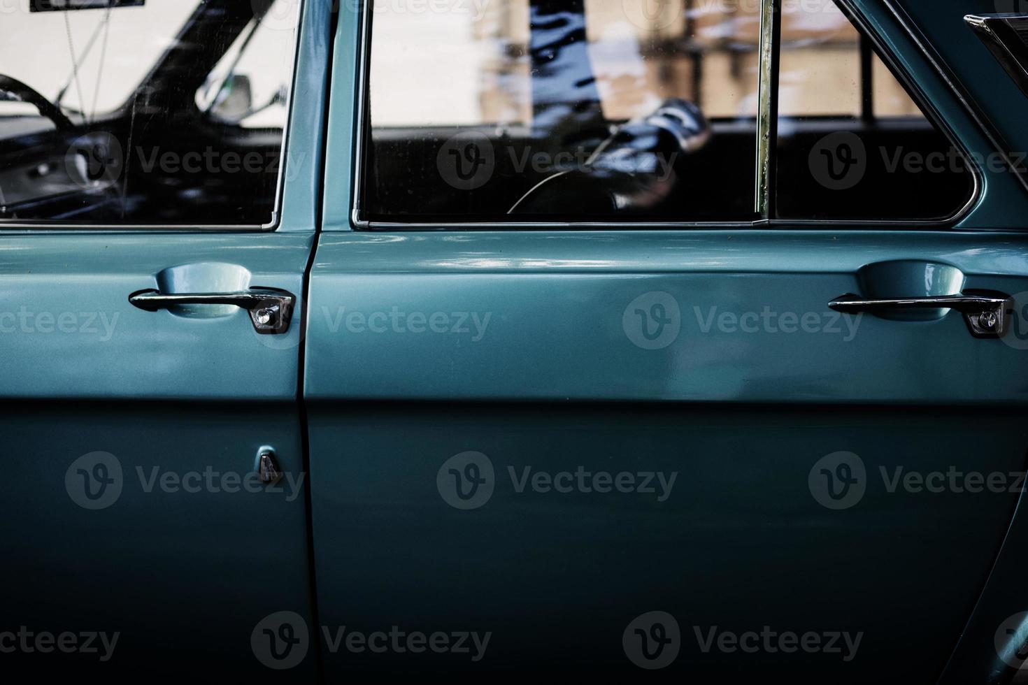 retro car doors photo