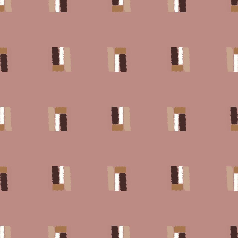 Ethnos seamless pattern. Native ornament carpet background. vector