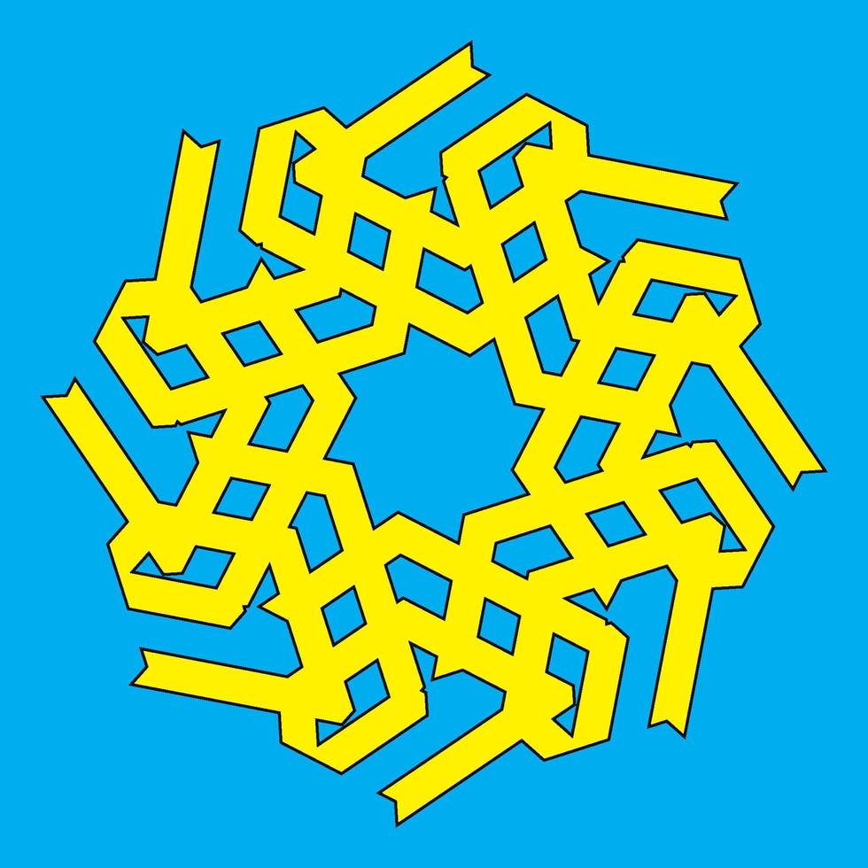vector geometric abstract image for the logo or other