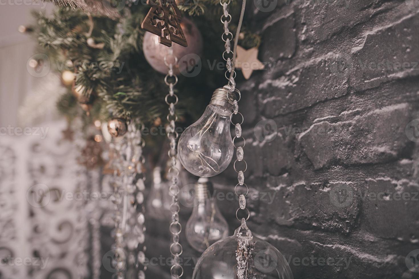Christmas decor in the room photo