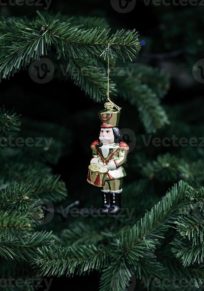 Christmas background. toy photo