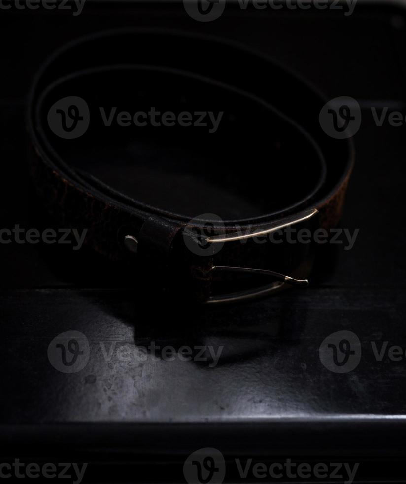 men elegant belt photo