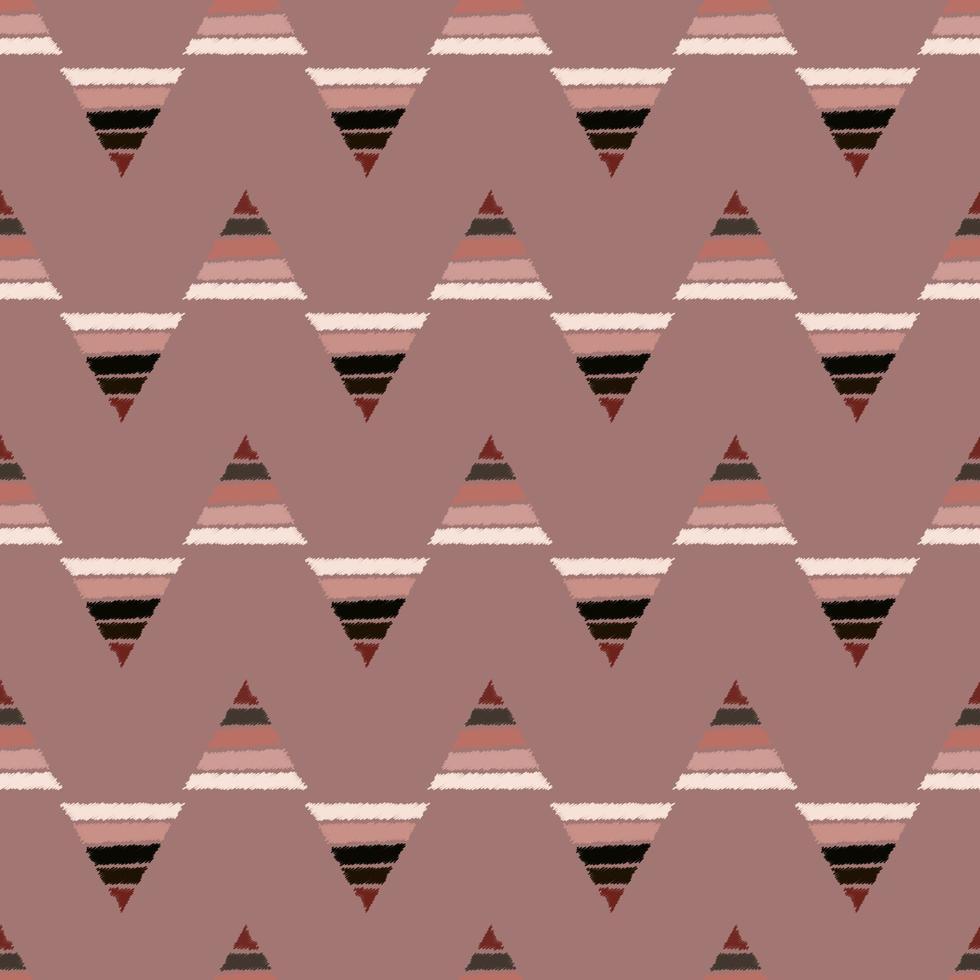 Tribal seamless pattern. Native hand drawn ornament background. vector