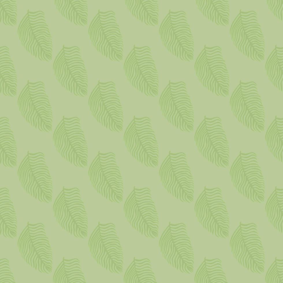 patrón moderno sin costuras de hoja de palma con estampado de follaje dibujado a mano. fondo de naturaleza de arte abstracto. ilustración vectorial para textiles de temporada. vector