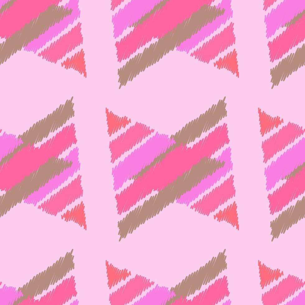 Tribal seamless pattern. Native hand drawn ornament background. vector