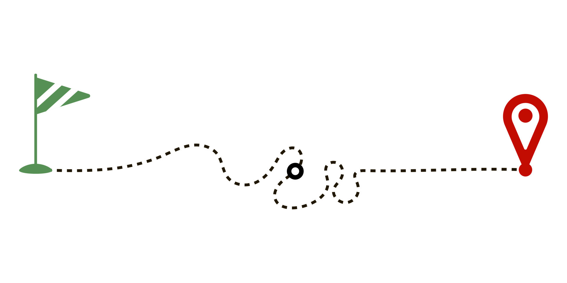 линия пути буквы