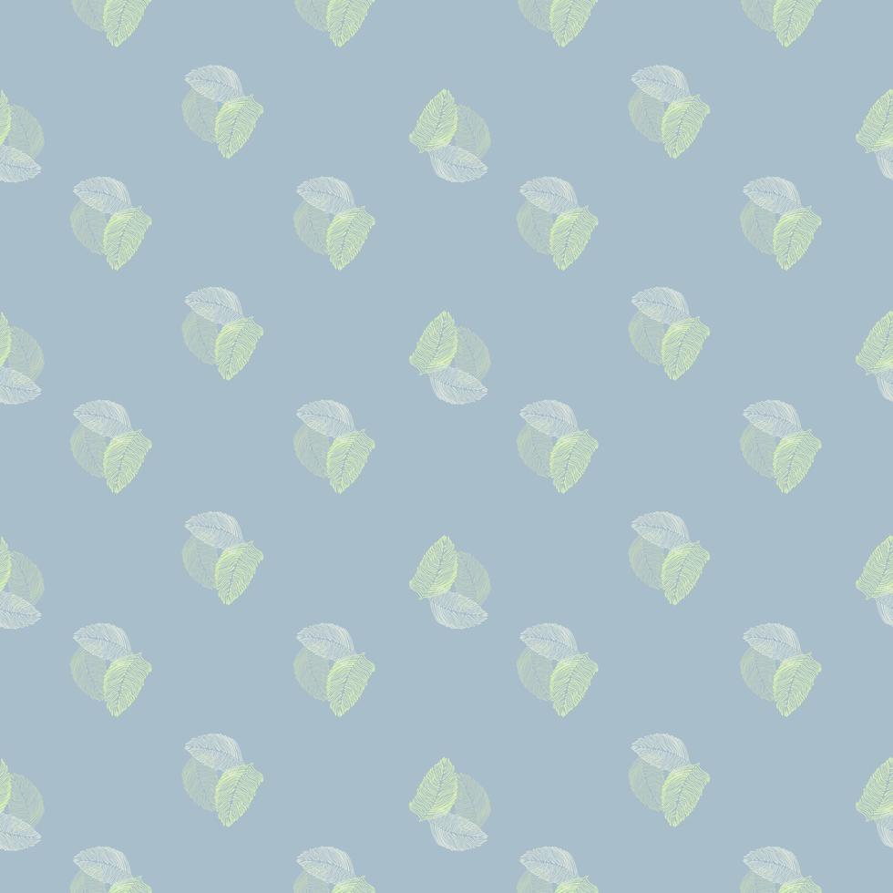 Modern palm leaf seamless pattern with hand drawn tropical print. Modern nature background. Vector illustration for seasonal textile.