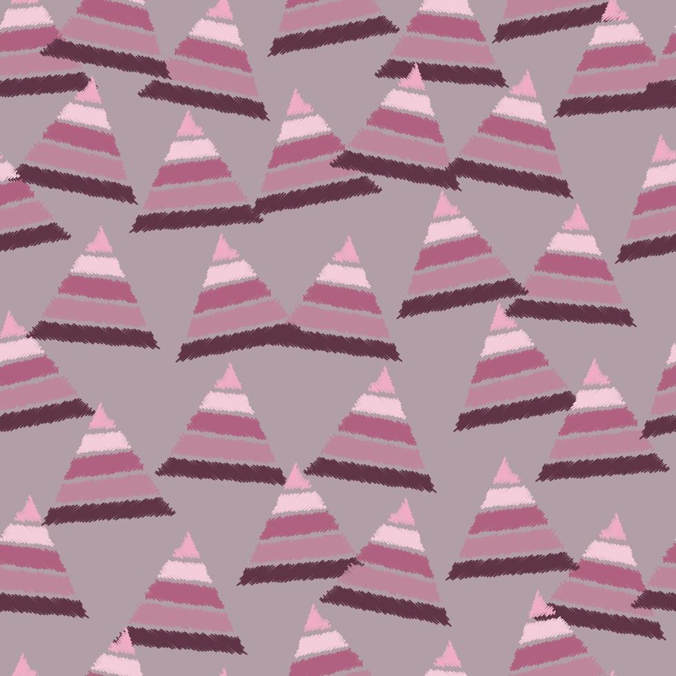 Tribal seamless pattern. Native hand drawn ornament background. vector