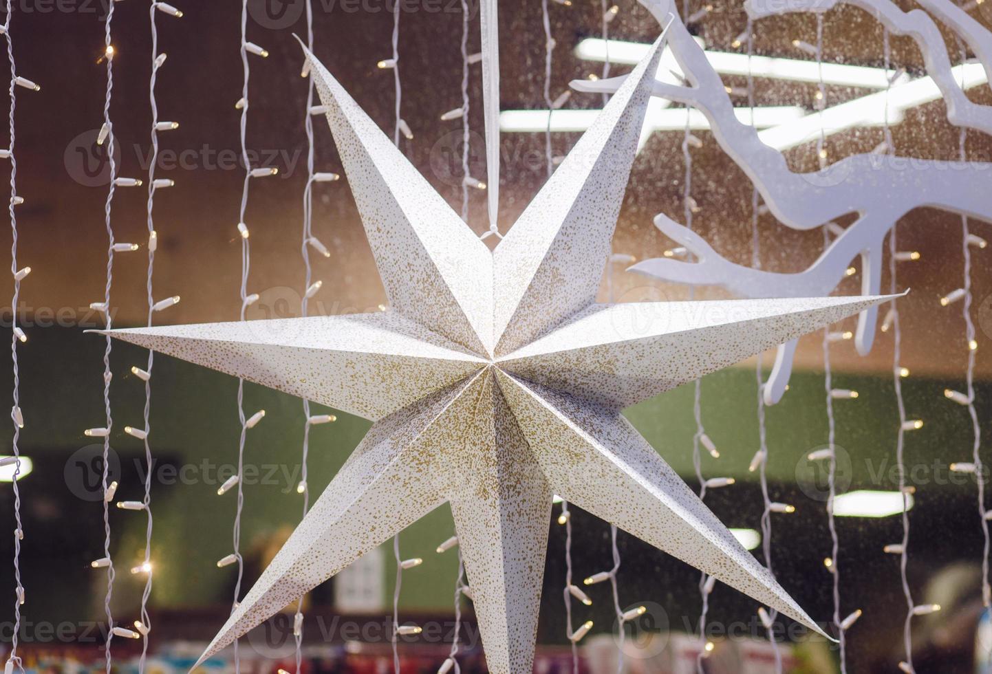 large Christmas star photo