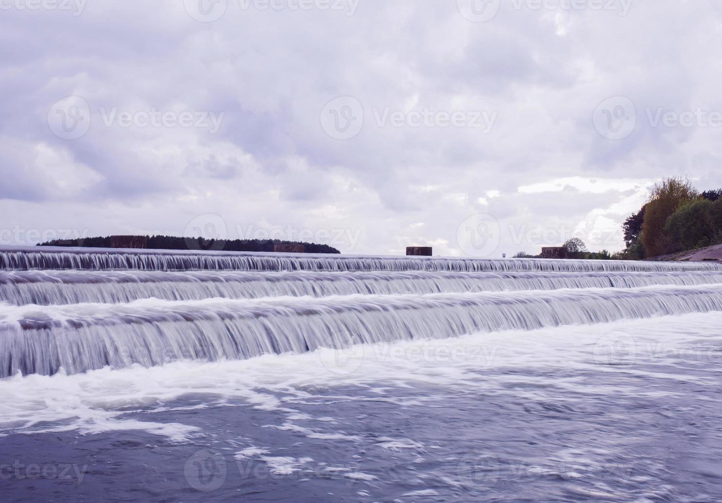 slow cascades of water photo