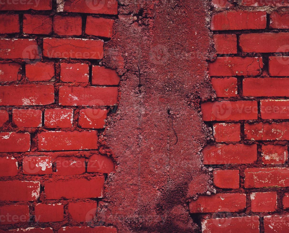red brick wall texture photo