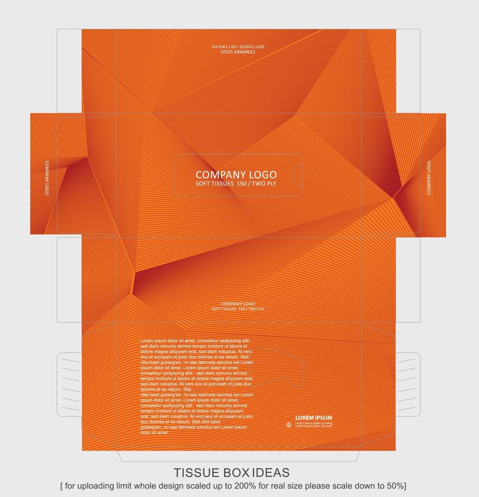Tissue box concept 166 vector