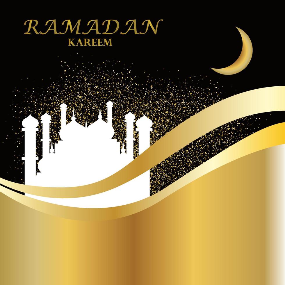 ramadhan kareem vector design modern