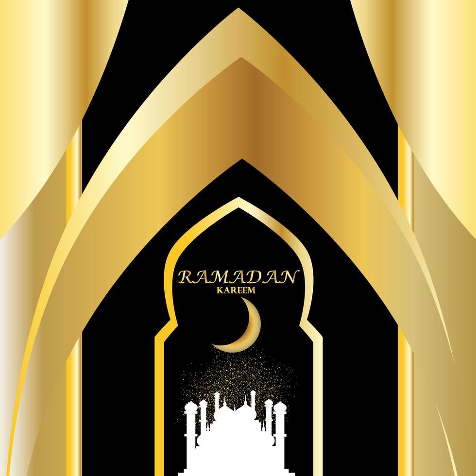 ramadhan kareem vector design modern