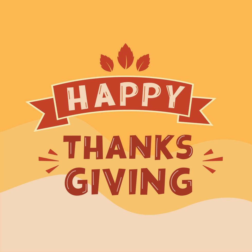 Thanksgiving greeting cards and invitations. Vector illustration.